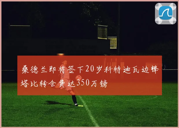 桑德兰即将签下20岁科特迪瓦边锋塔比转会费达350万镑